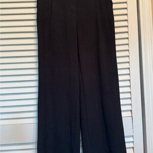 Classic Black Wide-Leg Women's Pants